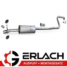 Mittelschalldämpfer für Citroen C4 Grand Picasso II 1.6 HDi DPF Auspuff 9846