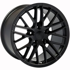 Matte Black Wheel 17x9.5 For 1988-2004 Chevy Corvette - Owh3268