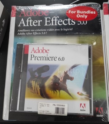 Adobe Premiere 6.0 OEMBD F 1PK MAC 15500400