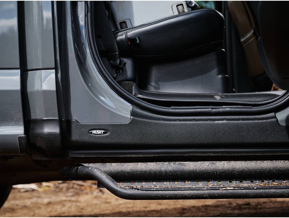 Husky Rocker Panel Kit Fits 14-19 Slvrd 1500,15-19 Slvrd 2500/3500 Dbl Cab Set