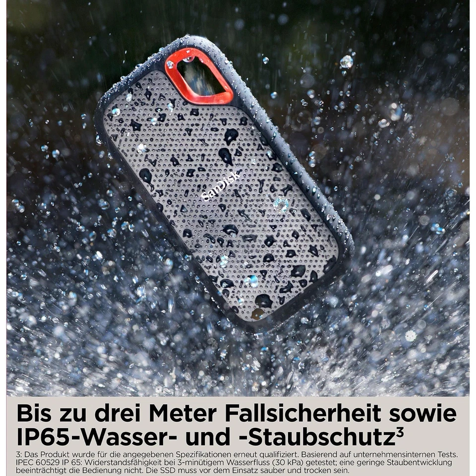 SanDisk Extreme® Pro Portable 2 TB Externe SSD-Festplatte 6.35 cm (2.5 Zoll) - Bild 4 von 4