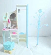 FANCY Life DOLLHOUSE BARBIE FURNITURE BEAUTY CORNER Dressing Closet ROOM PLAYSET
