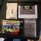 Super Off Road The Baja SNES Super Nintendo CIB Complete Box 1993 Tested