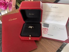 Auth. Cartier Juste un Clou 18k Yellow Gold R...