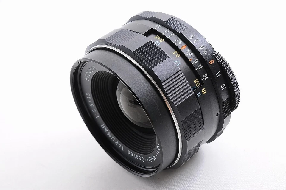 Lente gran angular Pentax Super-Multi-Coated Takumar 35 mm F3,5 MF TOP MINT J... - Imagen 3 de 4