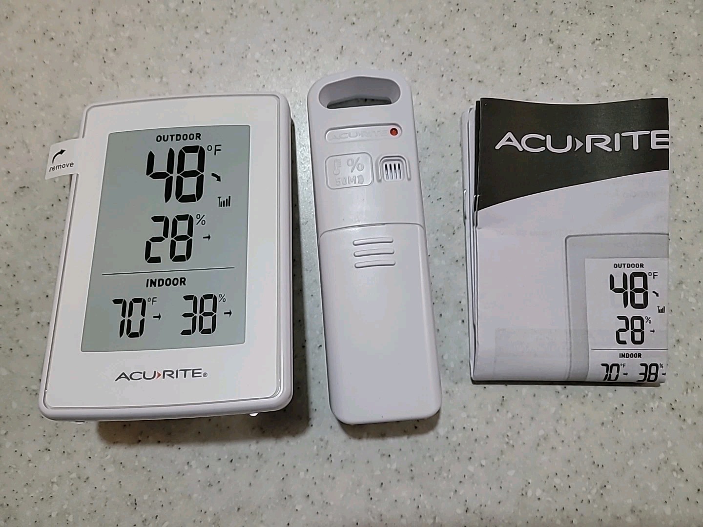 With Wireless Outdoor Sensor 00609sbla2