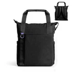 NEW Ubbi Fleuri All Day Diaper Bag - Black/Licorice