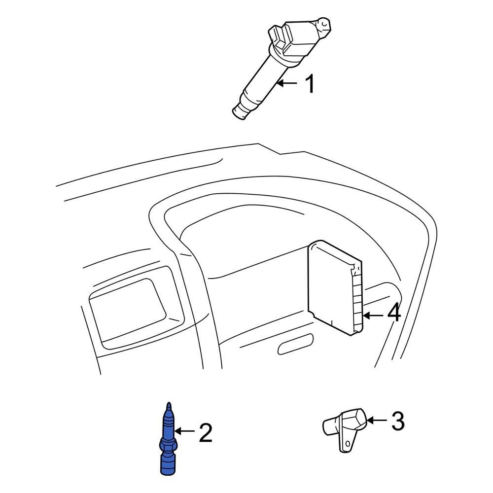 For Toyota Tundra 2005-2009 Toyota 9008091180 Spark Plug