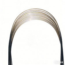 1 Dental Ortho 24K Gold Coated Super Elastic Ni-Ti Rectangular Wire 16 16 Upper