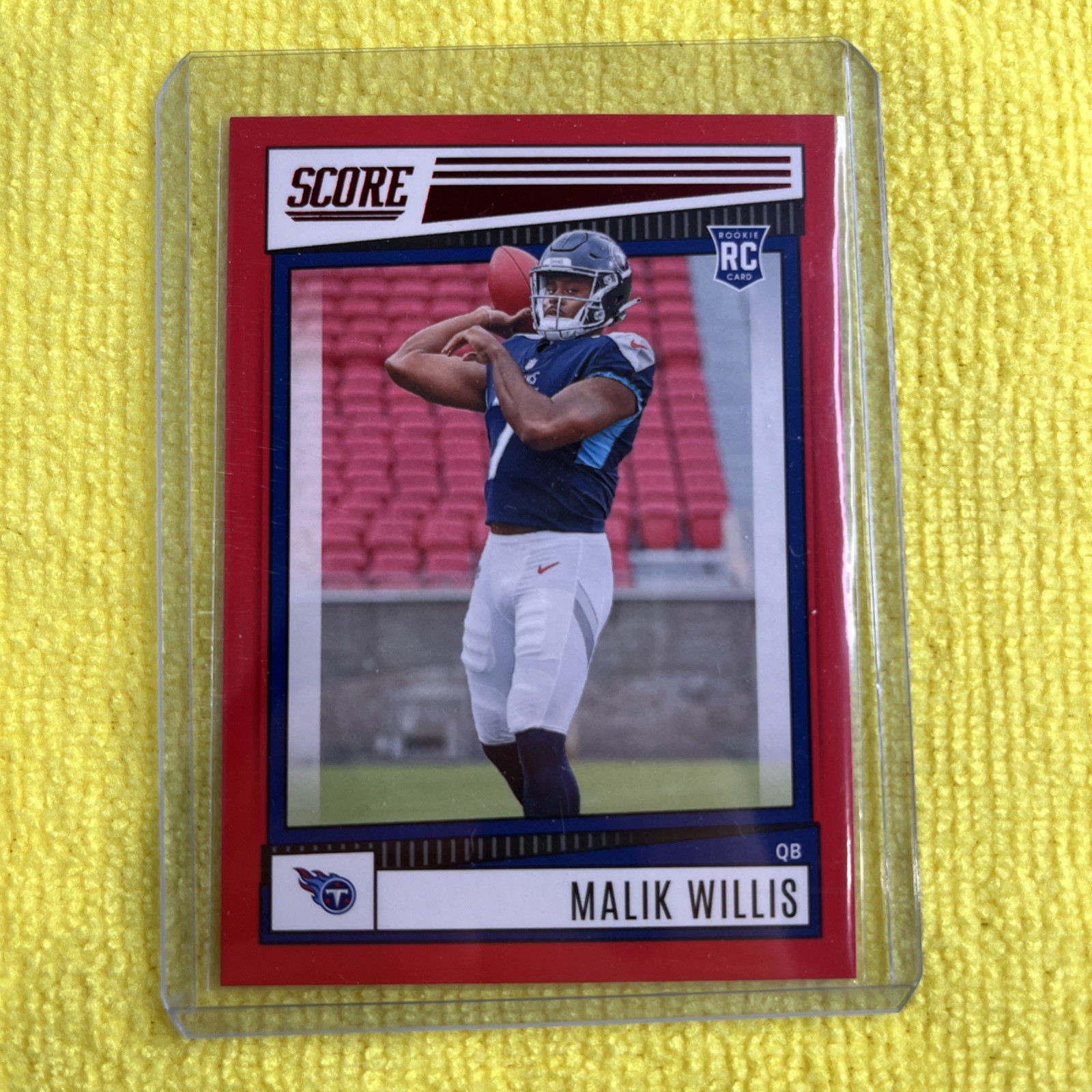 2022 Score - Rookies Malik Willis #305 Red (RC)