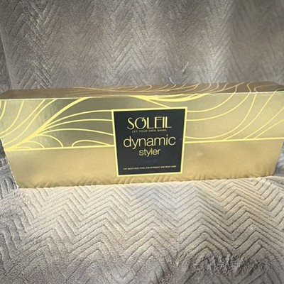 Soleil Dynamic Styler Flat Iron/Straightener Hair Straightener Blue & Black