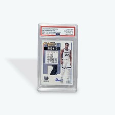 2020-21 Panini Contenders Rookie Ticket Swatches Desmond Bane #RS-DBN (MEM, RC)