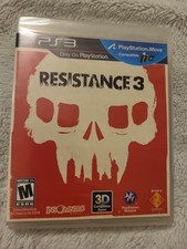 Resistance 3 Sony Playstation 3 PS3 New Factory Sealed NOS, 3D Compatible 