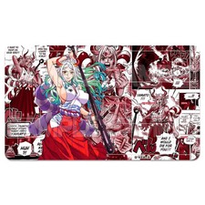 One Piece TCG Luffy Law Zoro Ace Perona Playmat Trading Card Game Mat 600x350mm