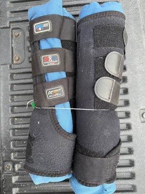 Pair of Used Premier Equine Bi-Polar Magni-Teque Wrap Tendon Boots