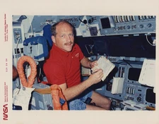 STS-26 Discovery Nelson Checklist 1988 - Original NASA Photo