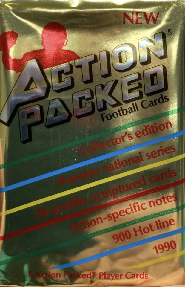 1990 Action Packed NFL FOOTBALL Trading Cards Complete Your Set U Pick 1/2 - Image 2 of 3