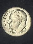 1982 D Roosevelt Dime Circulated