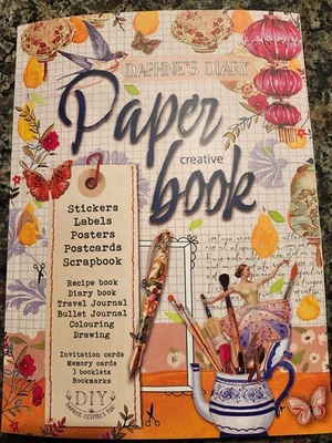 DAPHNE'S DIARY MAGAZINE - PAPER CREATIVE BOOK - Brand New