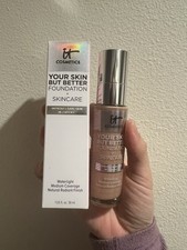 IT COSMETICS Your Skin But Better Foundation Skincare Medium Cool 34 1 OZ