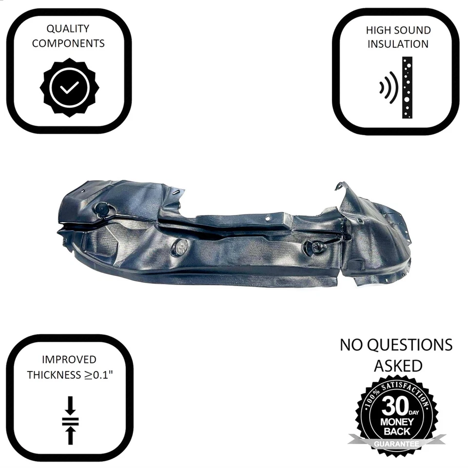 Guardabarros delantero derecho del lado del pasajero para Jeep Compass CH1249160 2011-2016 Foto 2 de 4