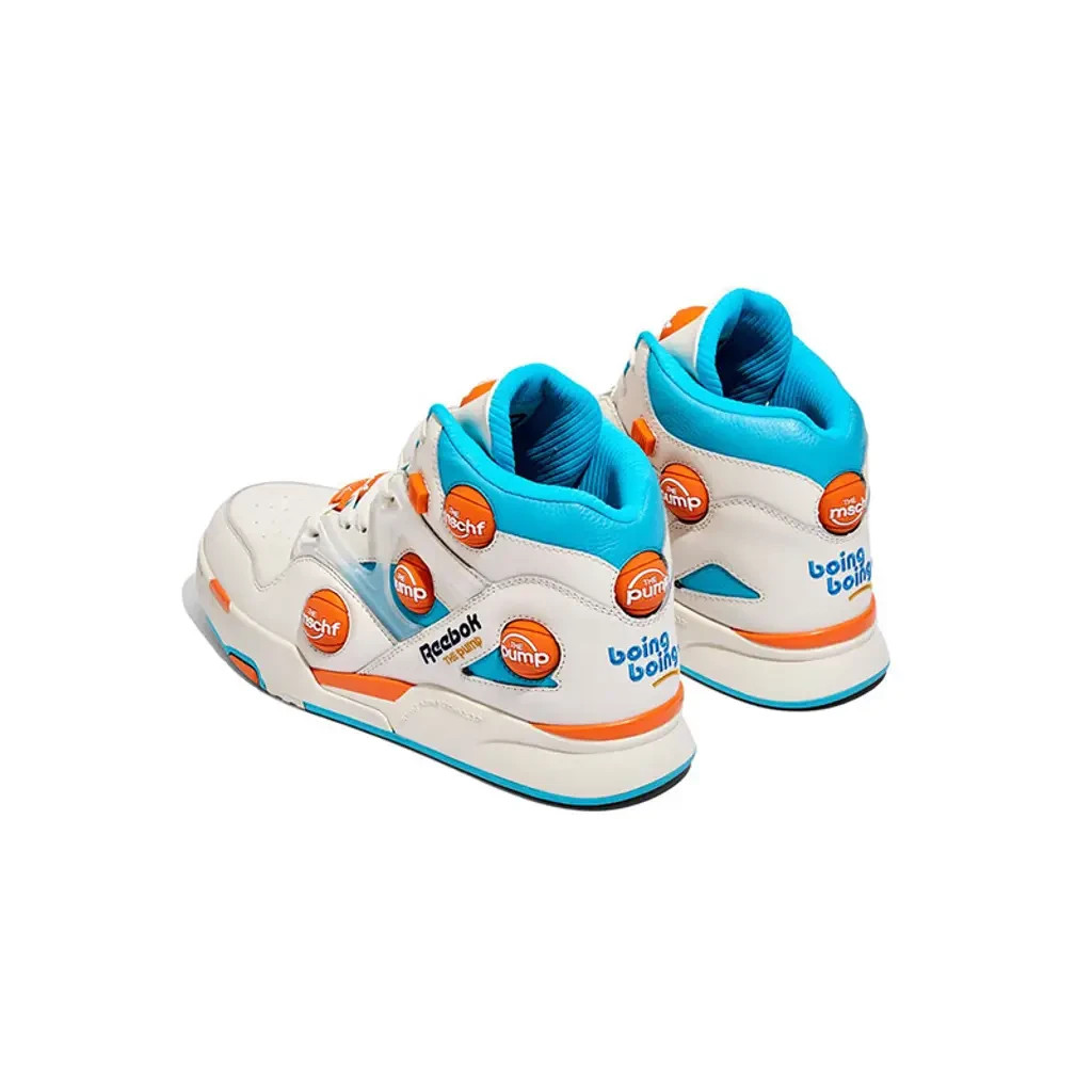 MSCHF x Reebok Omni Zone IX Pump size 5. Blue Orange MSCHF013