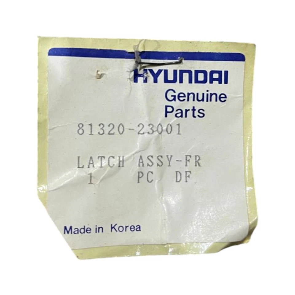 81320-23001 Cerradura puerta pestillo delantero derecho para Hyundai Scoupe 1990-1994 Foto 4 de 4