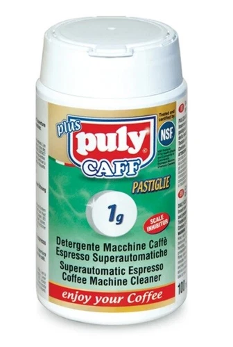 Puly Caff Plus Super Automatic Espresso Machine Cleaner Tablets 100/1 gm