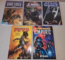Star Wars TPB GN Lot of 5 (Boba Fett, X-Wing, Dark Times, Empire Vol. 1) VF/NM