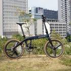 Dengf FD01 Folding Bike Adult Folding Bike Portable Bicycle Single Speed 20”inch