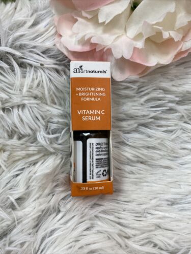 One pack Artnaturals Vitamin C Moisturizing + Brightening Serum Formula 0.33 oz