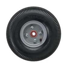 10 In. X 3-1/2 In. Hand Truck Wheel 4-ply Pneumatic With Sealed Semi-precision