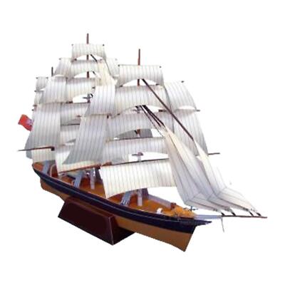 Papier Segelboot Schiff Kits Sammlerstücke Schreibtisch Dekoration Segelboot Kits DIY Schiff