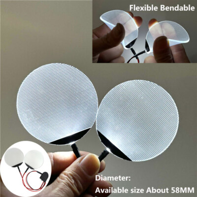 Round Bendable Led Eyes Touch Switch Kits Cosplay Mask Eye Light DIY Accessories