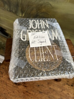 Client by John Grisham (1994, Hardcover) 1st Edition In perfect ...
