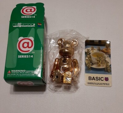 Be@rbrick Medicom Series 14 Basic ''E'' Gold 2007