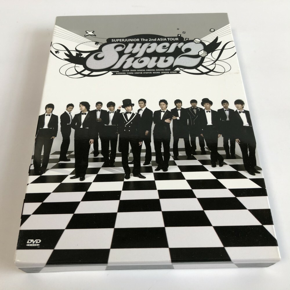 SUPER JUNIOR The 2nd Asia Tour Super Show DVD+PHOTBOOK K-POP