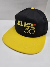 Vintage Slick 50 Engine Treatment Hat Rare Promo USA 80s 90s Automotive 2 Tone