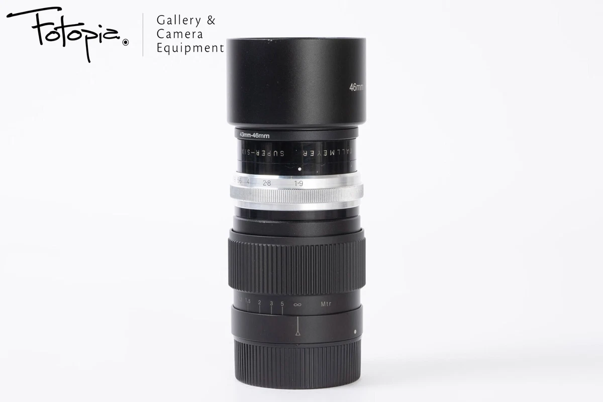 Dallmeyer Super-Six Anastigmat 3inch 75mm F1.9 - Modified to Leica M (94-96%new)