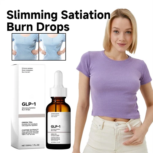 1-3PCS GLP-1 Weight Loss Fat Burner Drops Diet Supplement Slimming Drops 30ml - Picture 4 of 15