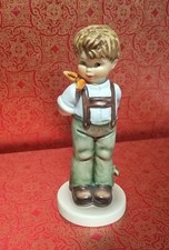 Goebel Hummel Figurine ”I Didn’t Do It” Boy w/ Bow 626~ Club Exclusive 1993 BEE