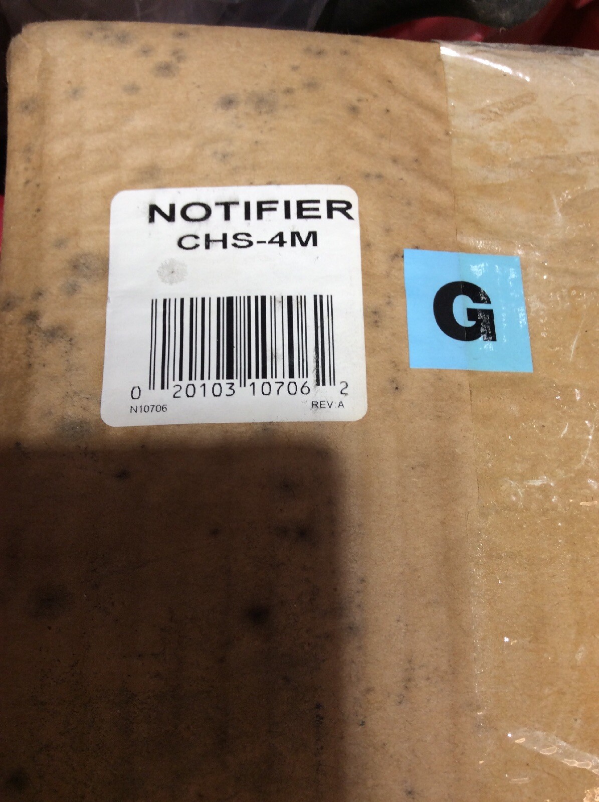 NEW NOTIFIER CHS-4M EXPANSION CHASSIS FOR AFC-600 CPU-600