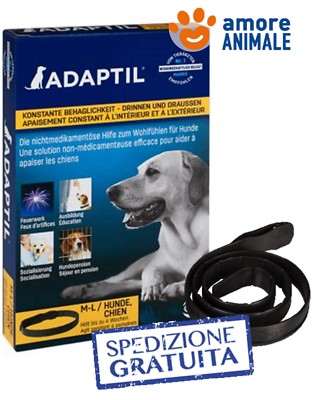 Ceva Adaptil Kragen Einstellbar für Hunde Größe Durchschnitt / Groß (70 CM)