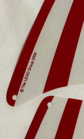 Genuine OEM LEGO Complete set of 5 SAILS From Brickbeard Bounty pirate Set 6243.