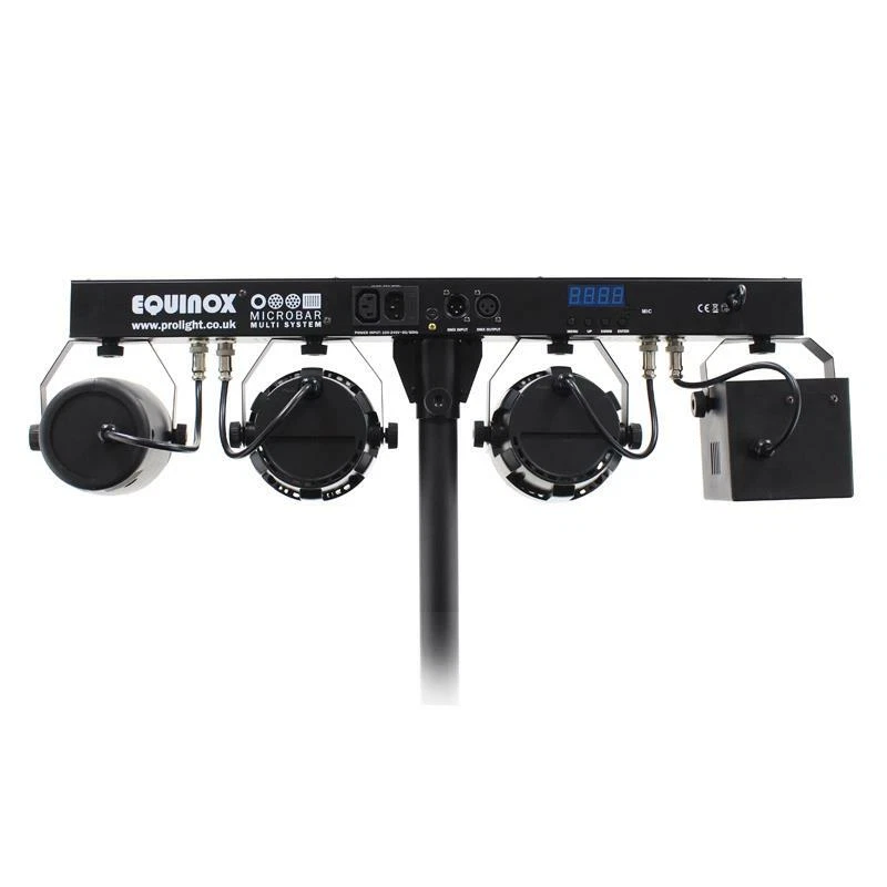 Equinox Microbar Multi System Derby Par Bar Moonflower RGB DMX Disco DJ - Image 3 of 3