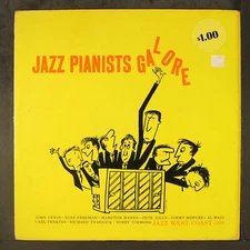 VARIOUS: jazz pianists galore JAZZ WEST COAST 12" LP 33 RPM
