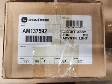 John Deere Part #AM137592 Light Assembly 850D 855D 625i 4x2 OEM NOS New in Box