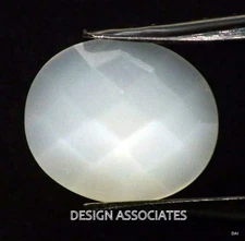  Rainbow Moonstone Faceted OVAL ROSE  Cut Calibrated 6X4 MM  Natural Gem