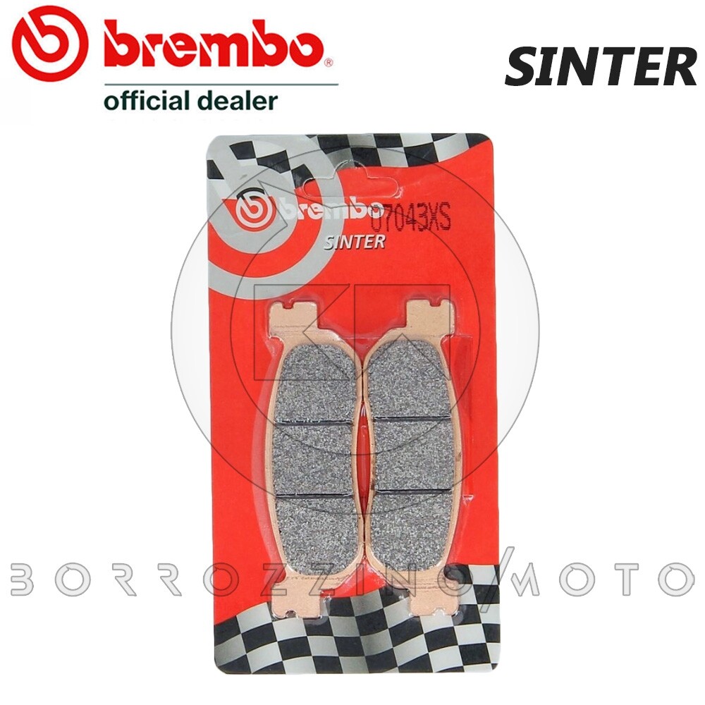 PASTIGLIE FRENO POSTERIORI BREMBO SINTERIZZATE 07043XS YAMAHA X-CITY 250 2008
