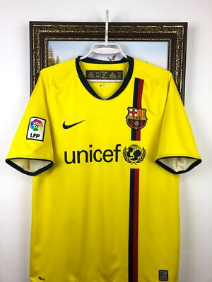 Barcelona Away football shirt 2008 Soccer Nike Jersey Camiseta